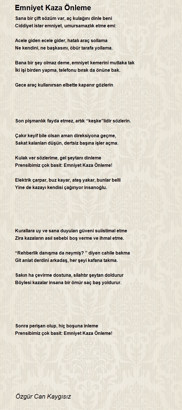 Özgür Can Kaygısız
