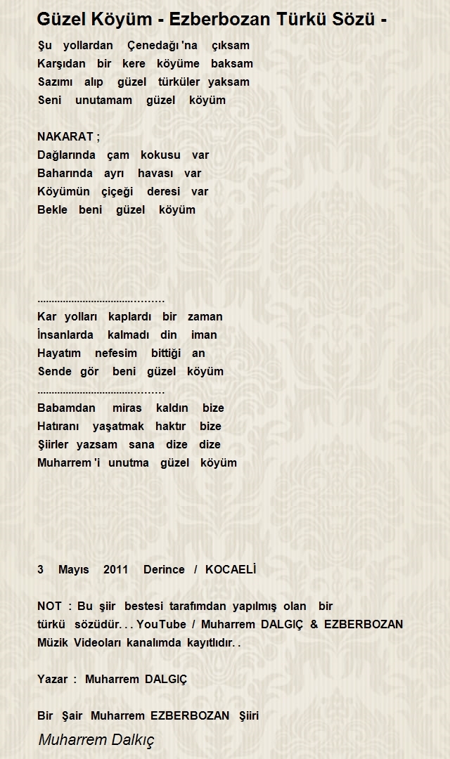 Muharrem Dalkıç
