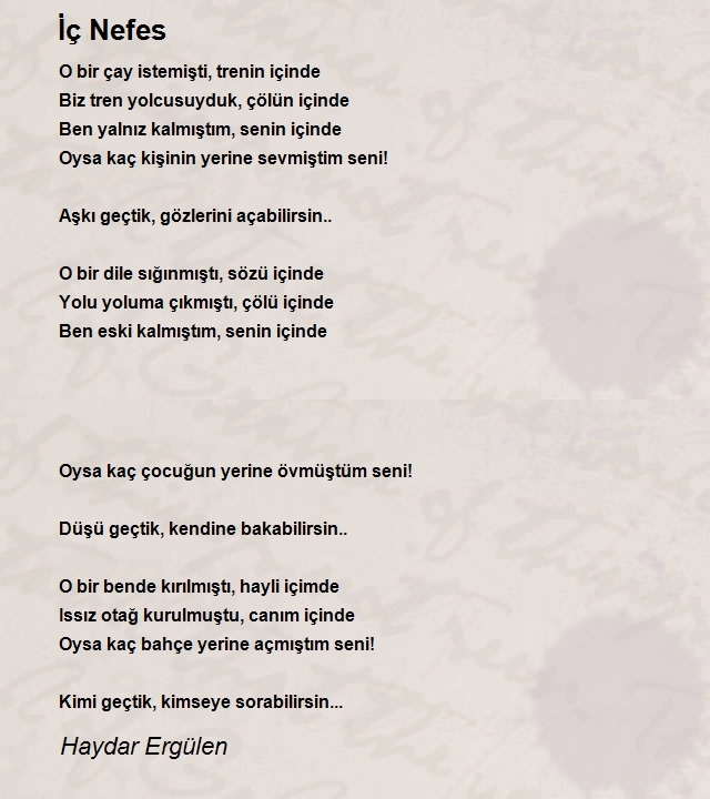 Haydar Ergülen