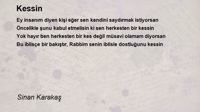 Sinan Karakaş