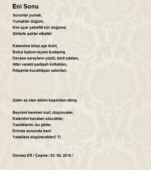 Dinmez Er