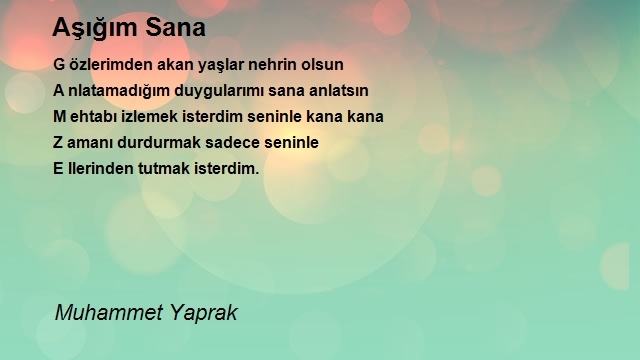 Muhammet Yaprak
