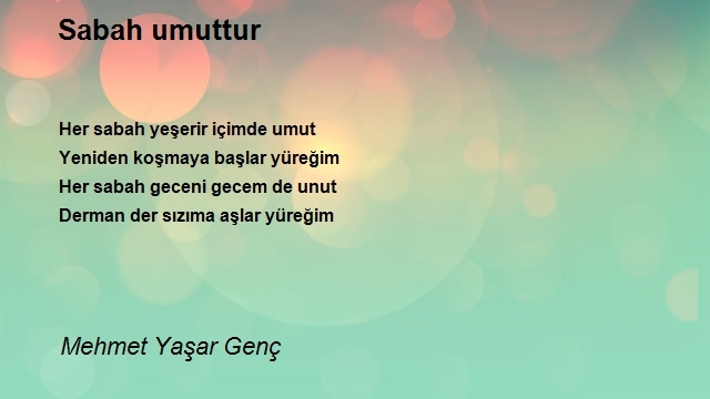 Mehmet Yaşar Genç