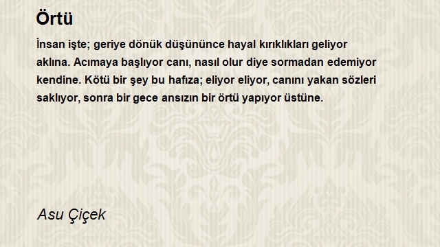 Asu Çiçek