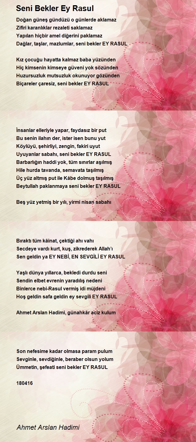 Ahmet Arslan Hadimi
