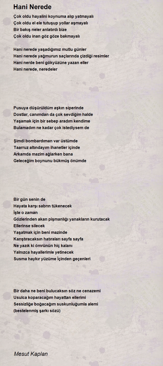 Mesut Kaplan