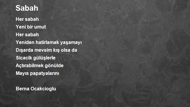 Berna Ocakçıoğlu