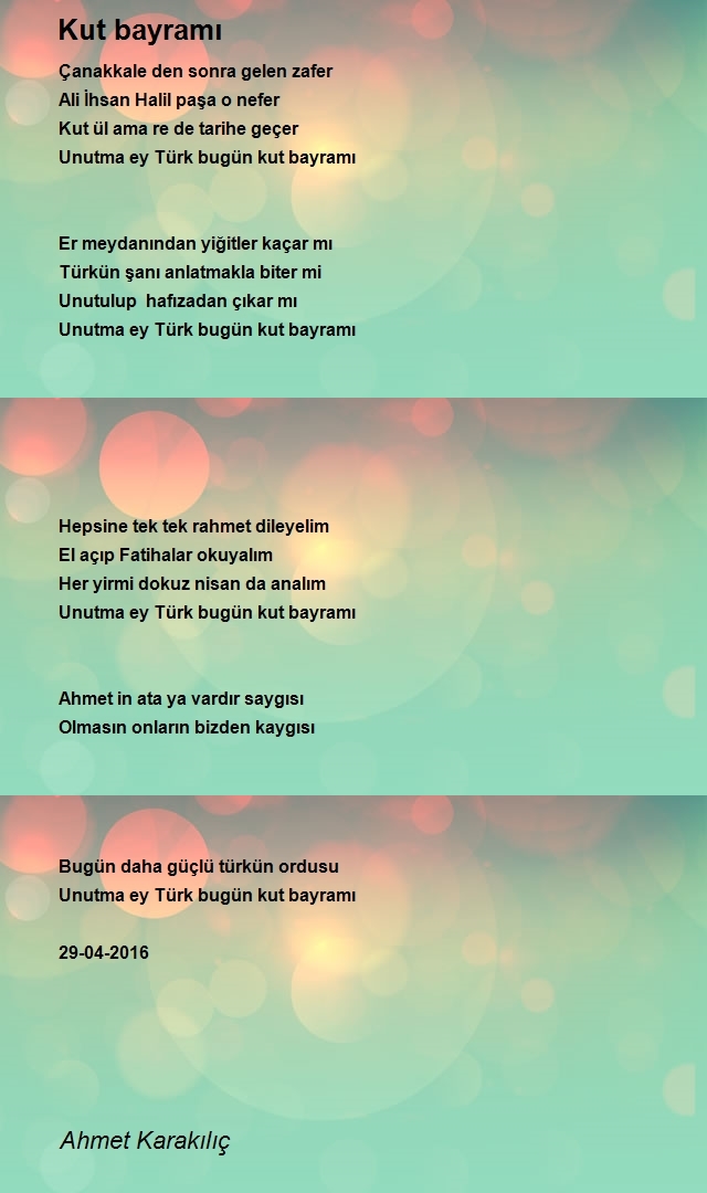 Ahmet Karakılıç