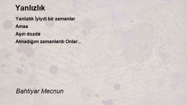 Bahtiyar Mecnun