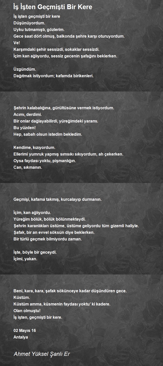 Ahmet Yüksel Şanlı Er