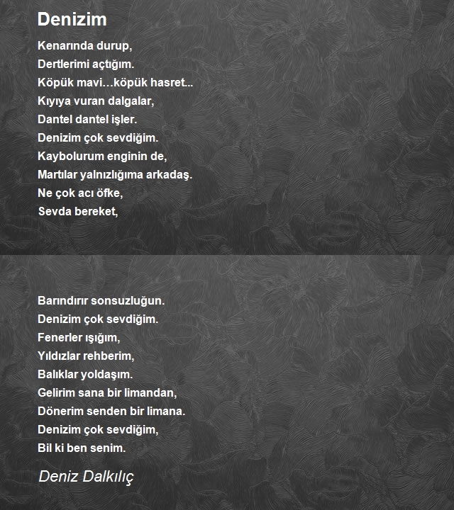 Deniz Dalkılıç