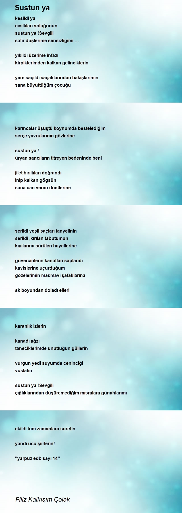 Filiz Kalkışım Çolak