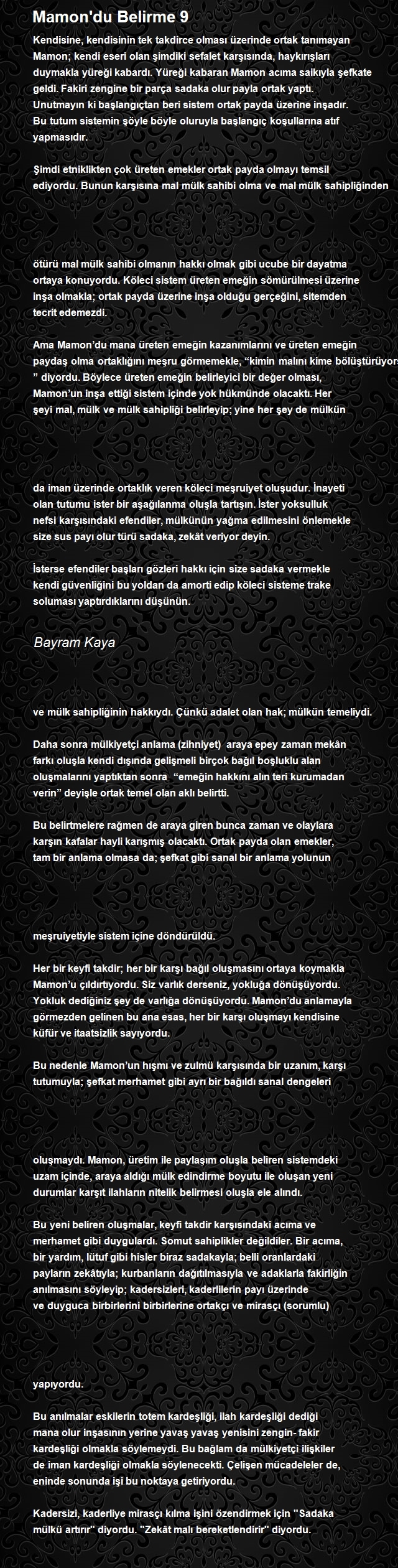 Bayram Kaya