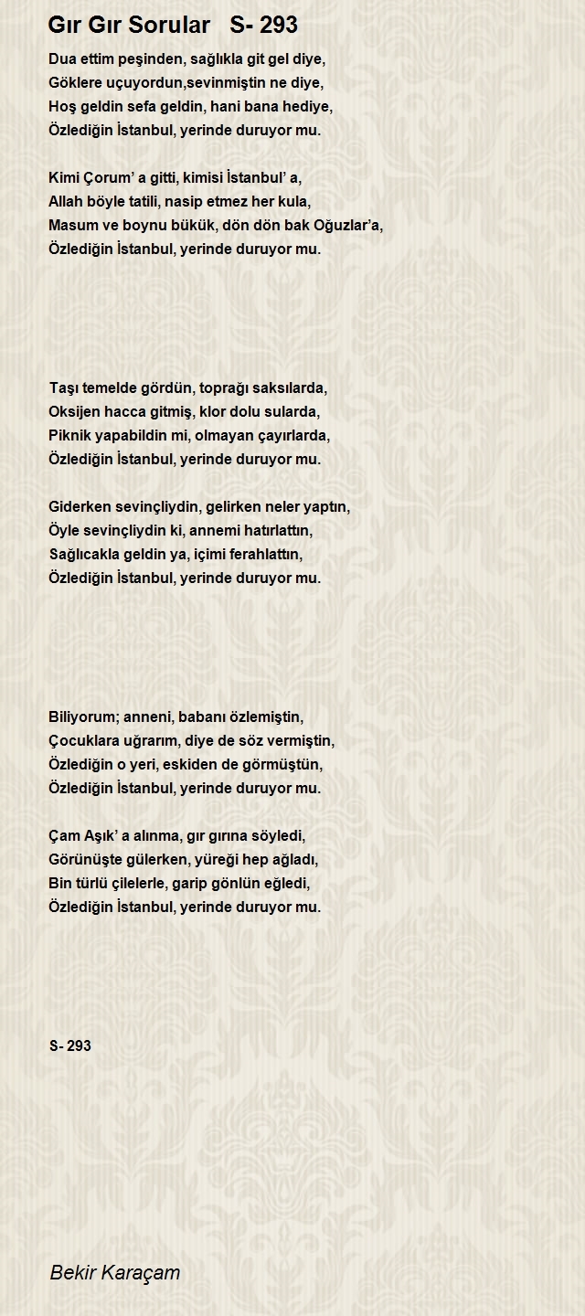 Bekir Karaçam
