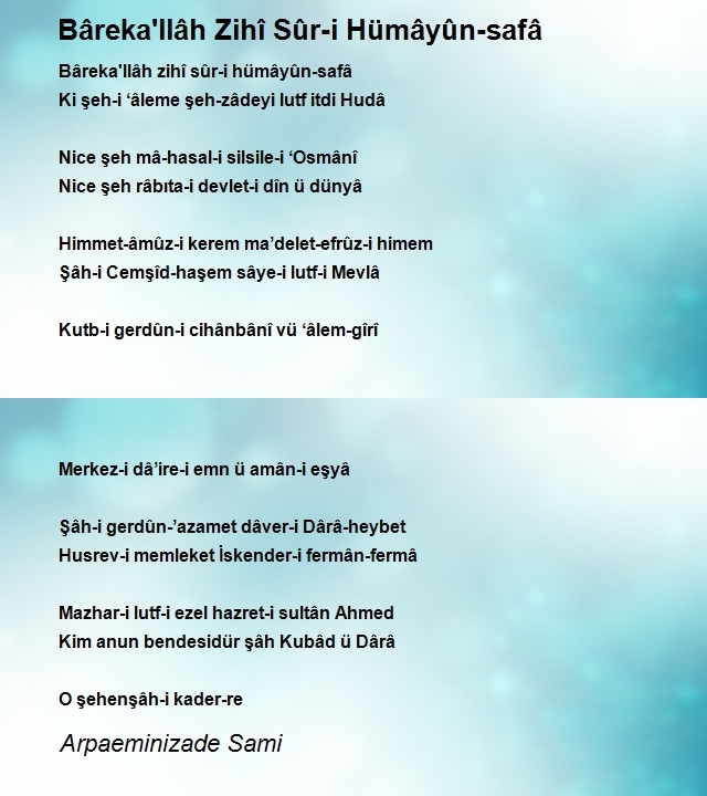 Arpaeminizade Sami