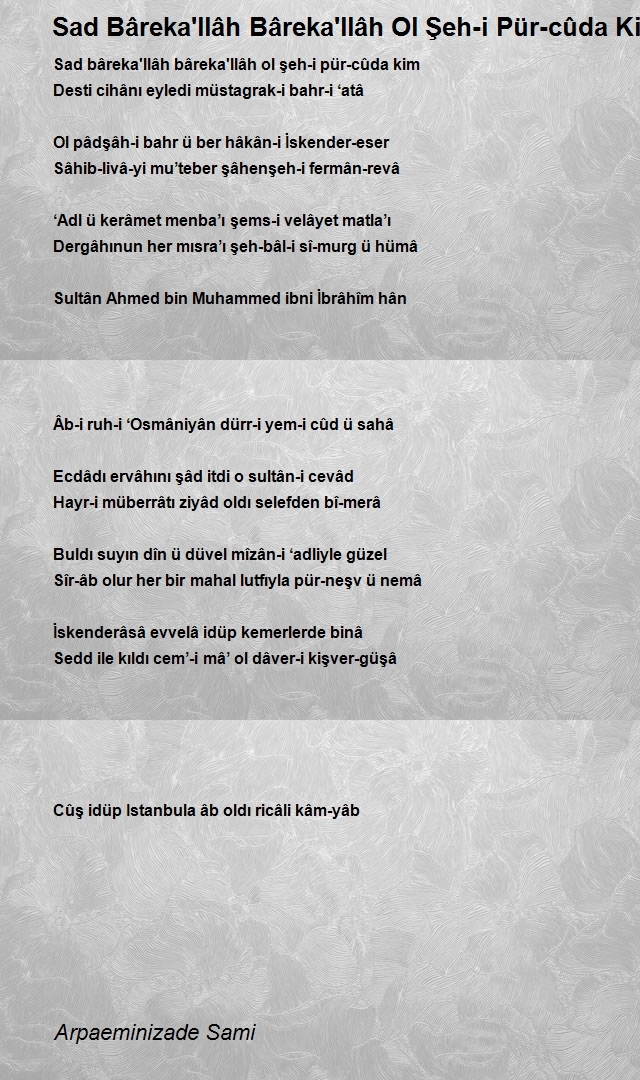 Arpaeminizade Sami