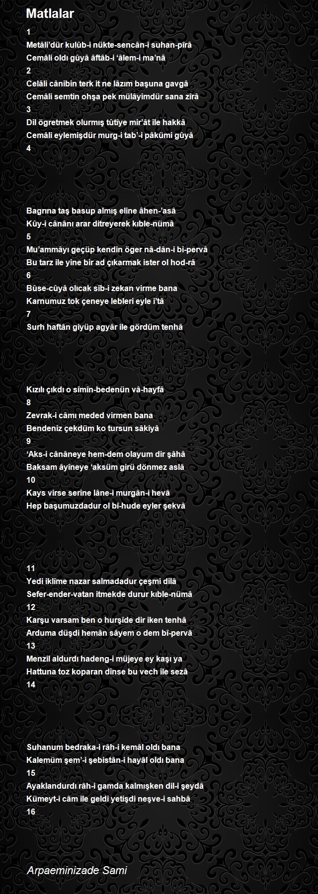 Arpaeminizade Sami