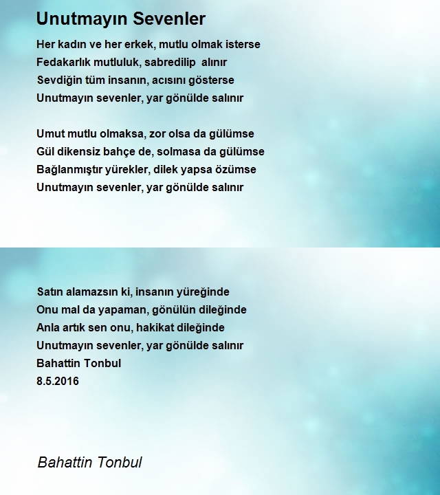 Bahattin Tonbul