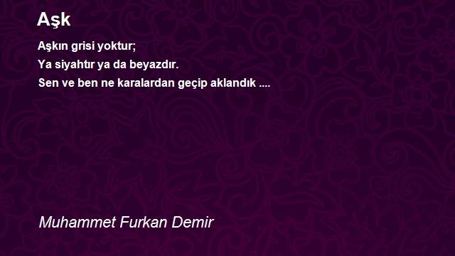 Muhammet Furkan Demir
