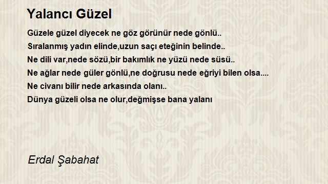 Erdal Şabahat