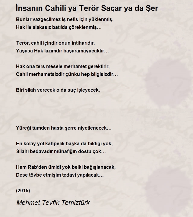 Mehmet Tevfik Temiztürk