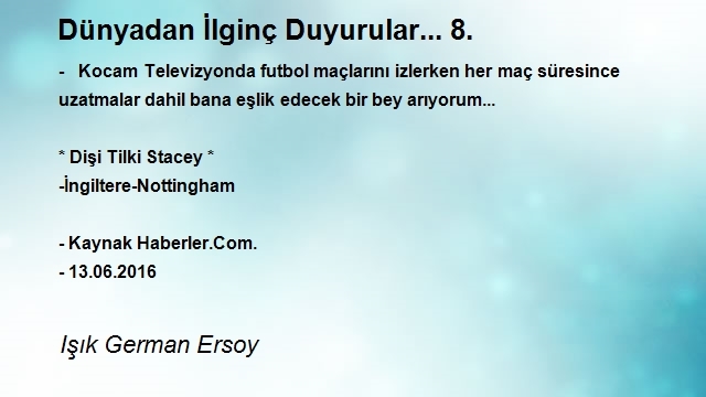 Işık German Ersoy