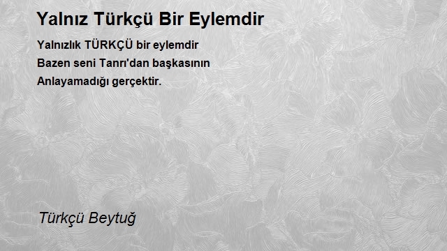 Türkçü Beytuğ
