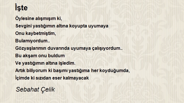Sebahat Çelik