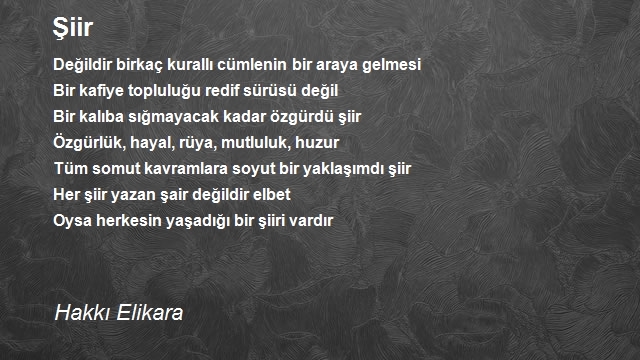 Hakkı Elikara