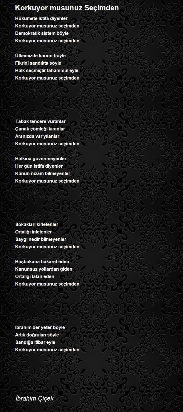 İbrahim Çiçek