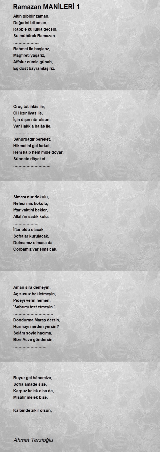 Ahmet Terzioğlu