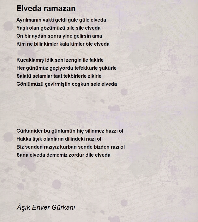 Âşık Enver Gürkani