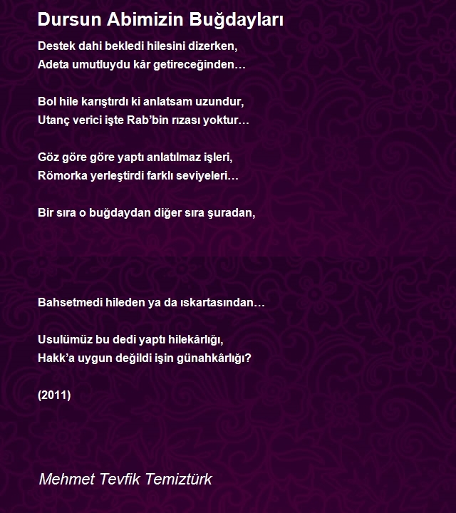 Mehmet Tevfik Temiztürk