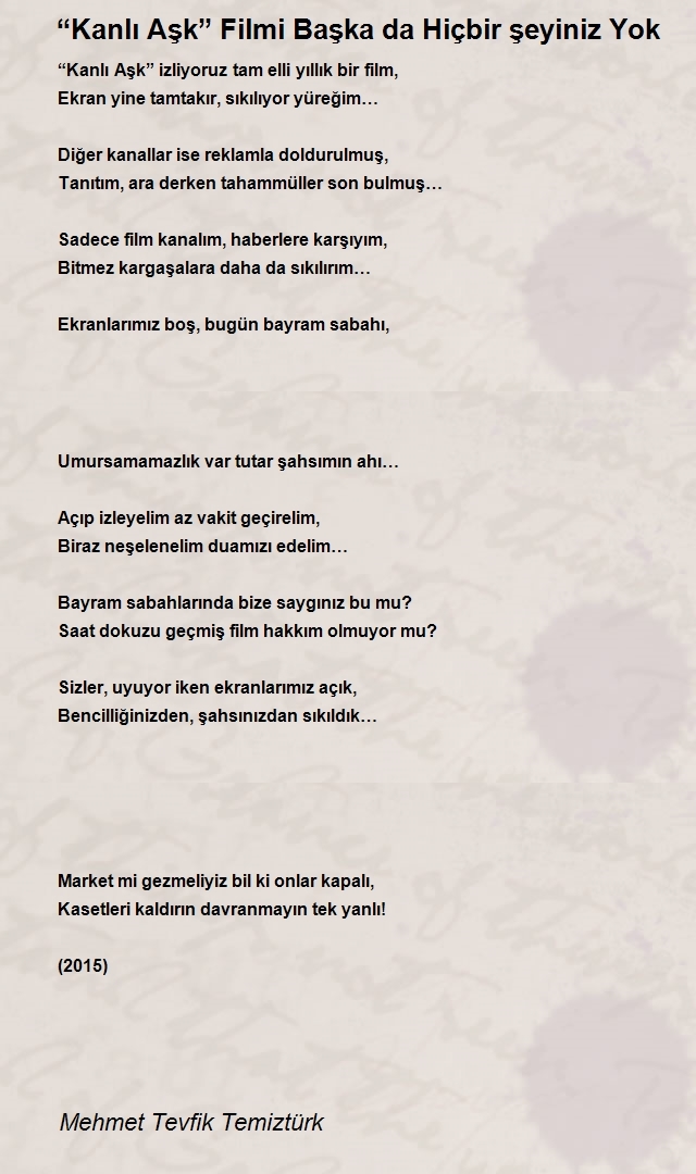 Mehmet Tevfik Temiztürk