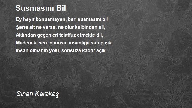 Sinan Karakaş