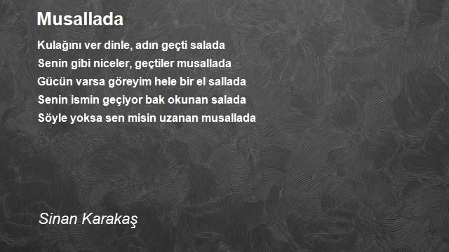Sinan Karakaş