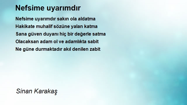 Sinan Karakaş
