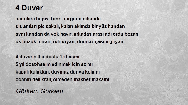 Görkem Görkem