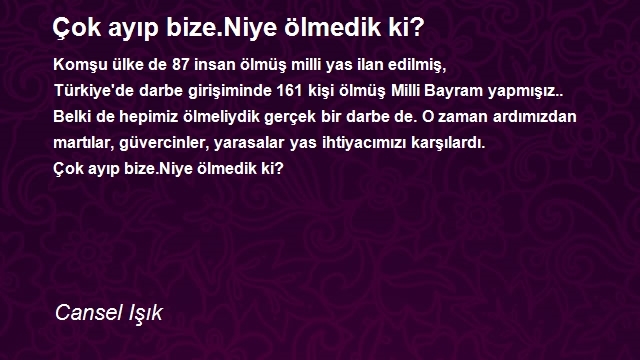 Cansel Işık