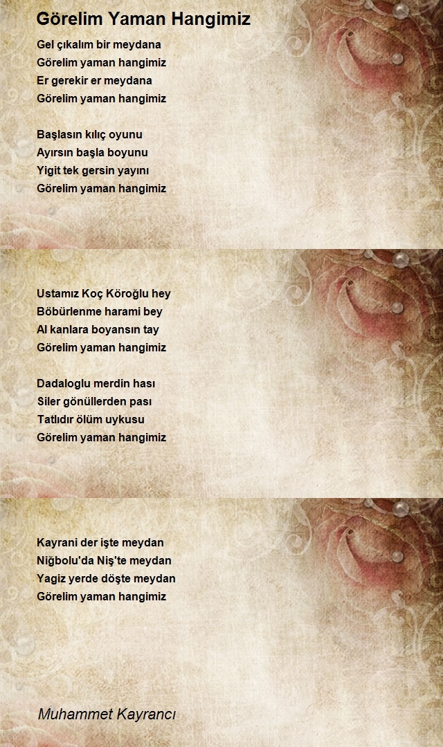 Muhammet Kayrancı
