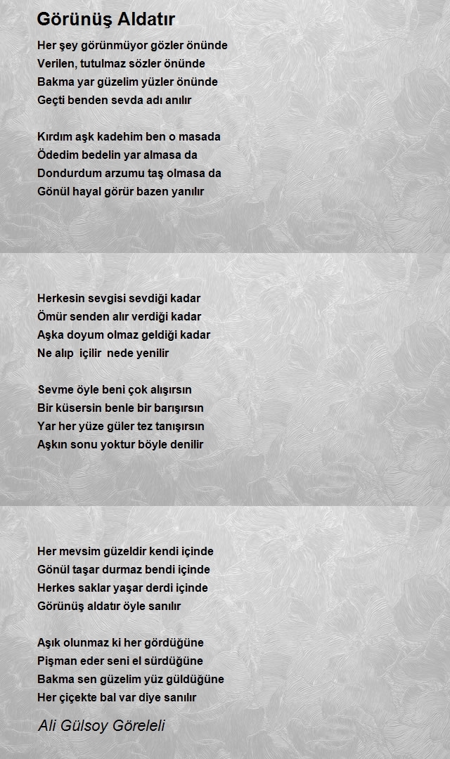 Ali Gülsoy Göreleli