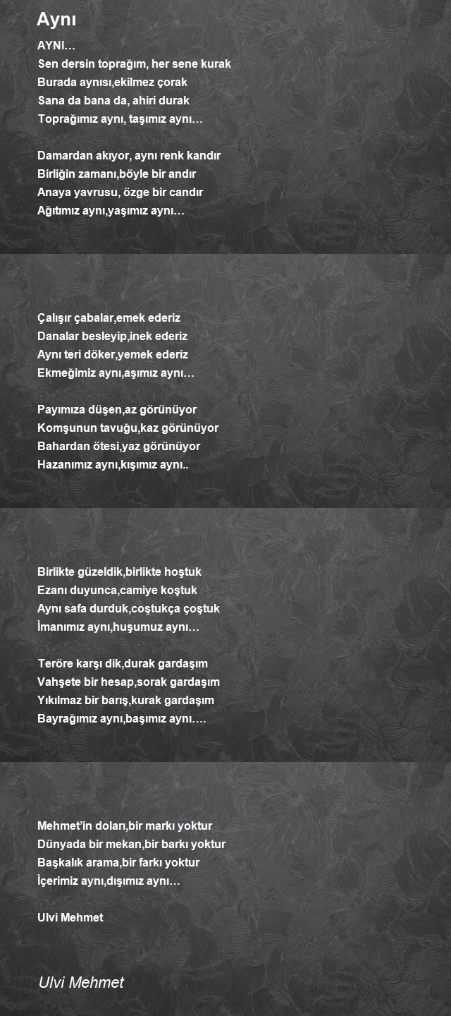 Ulvi Mehmet