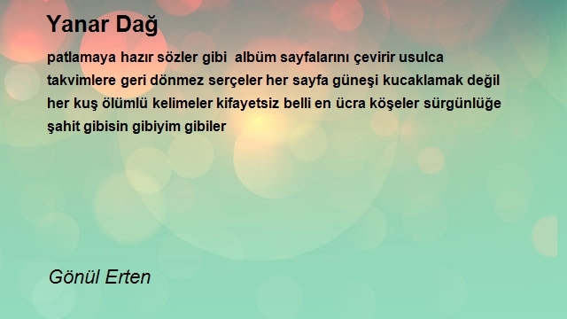 Gönül Erten