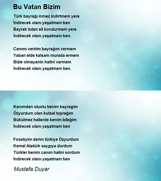 Mustafa Duyar