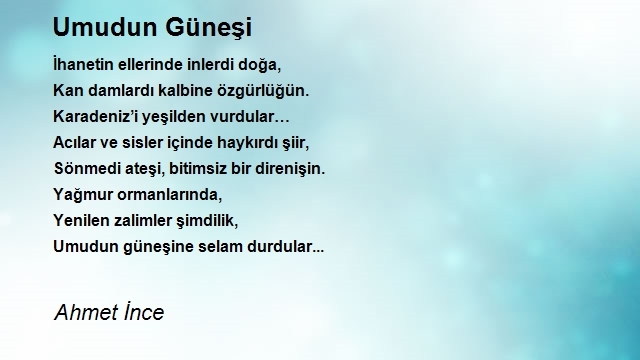 Ahmet İnce