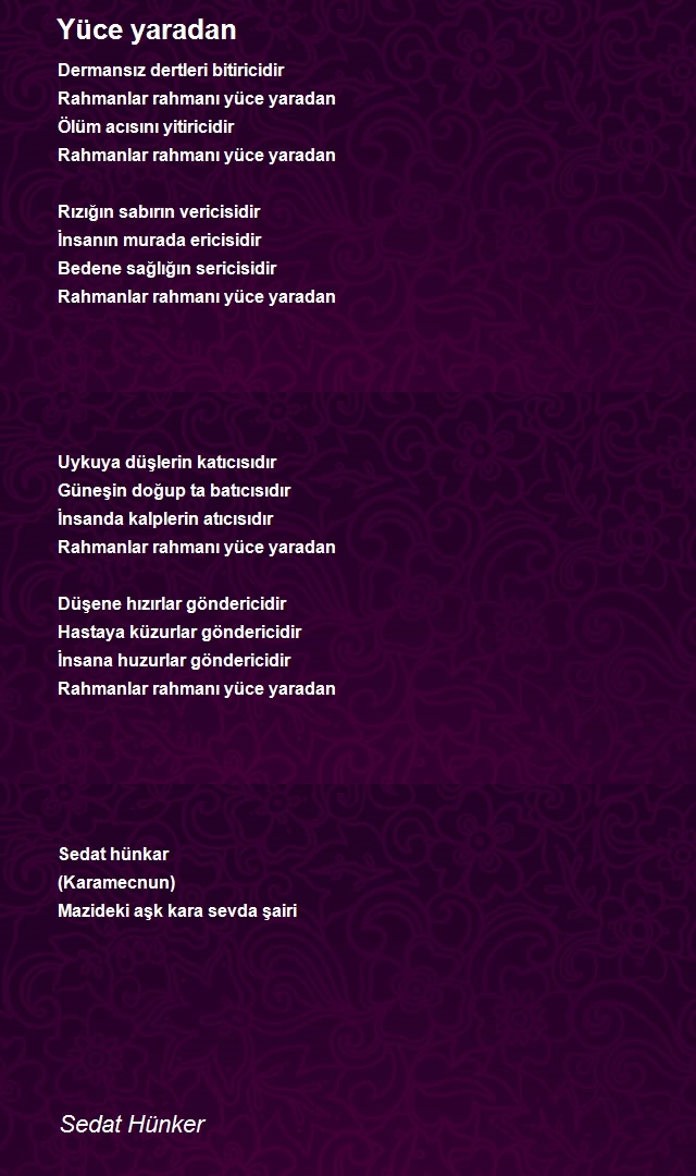Sedat Hünker