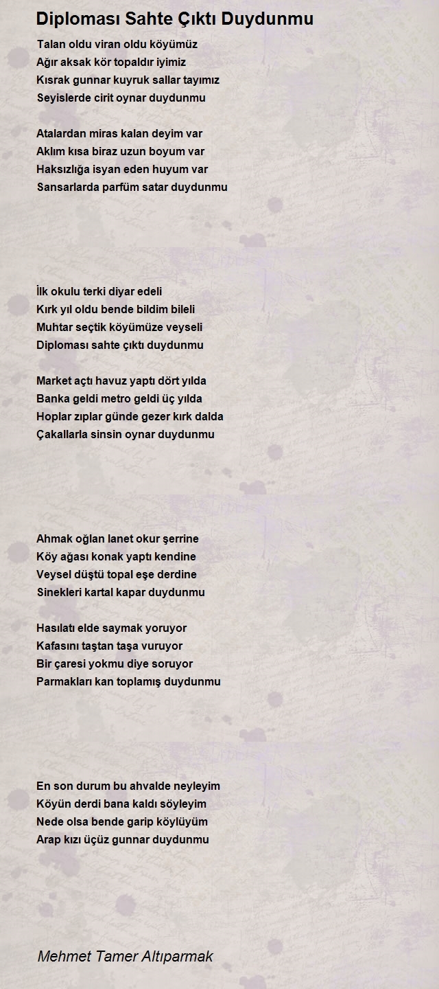 Mehmet Tamer Altıparmak