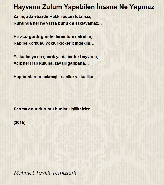 Mehmet Tevfik Temiztürk