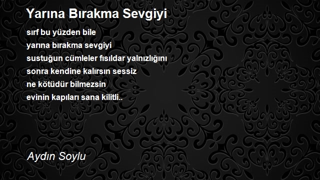 Aydın Soylu