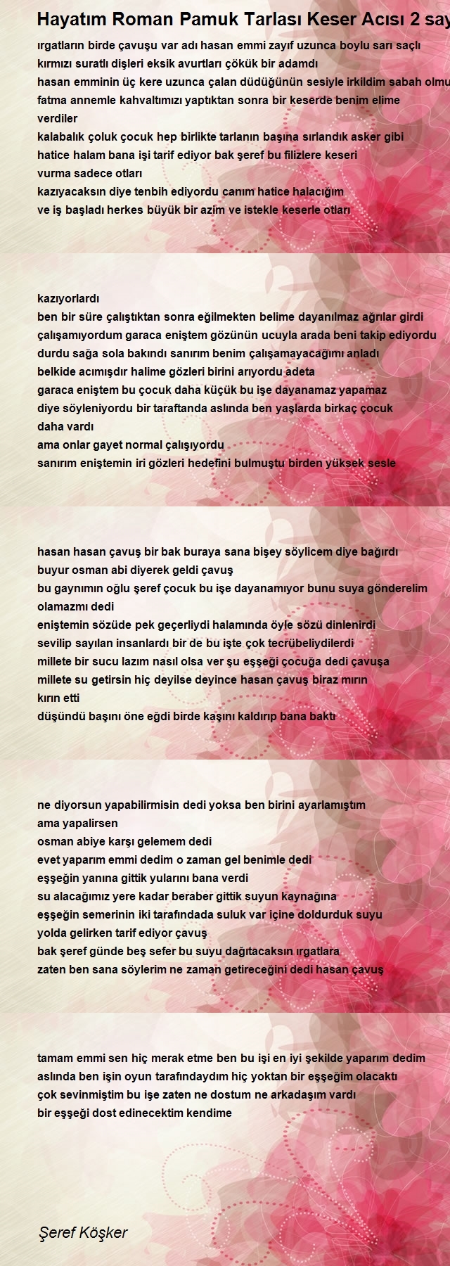 Şeref Köşker